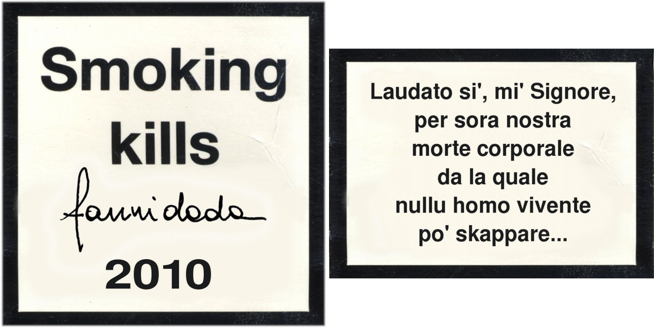 Smoking kills - particolare